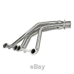 Stainless Steel Long Tube Racing Exhaust Manifold Header for Chevy SBC V8 77-84