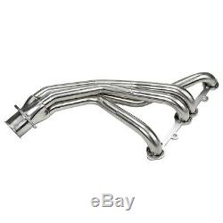 Stainless Steel Long Tube Racing Exhaust Manifold Header for Chevy SBC V8 77-84