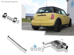 Stainless Steel Racing Complete Exhaust System For Mini Cooper R50