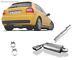 Stainless Steel Racing Complete System Ø70mm-system Audi S3 8l 2x80mm Curled