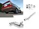 Stainless Steel Racing Complete System Ø76mm Audi Urquattro 2x76mm Round Sharp