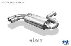 Stainless Steel Racing Complete System Ø76mm Audi Urquattro 2x76mm Round Sharp
