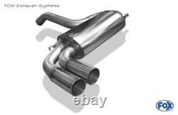 Stainless Steel Racing Complete System Ø76mm Audi Urquattro 2x76mm Round Sharp