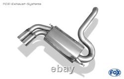Stainless Steel Racing Complete System Ø76mm Audi Urquattro 2x76mm Round Sharp