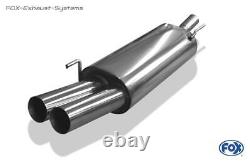 Stainless Steel Racing Complete System Since Catalyst VW Golf 3 Incl. Cabriolet