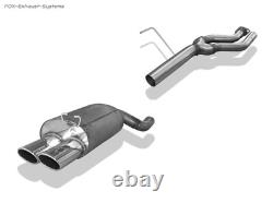 Stainless Steel Racing Complete System from Cat Mercedes Sl R129 2x115x85mm