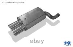 Stainless Steel Racing Complete System from Cat Mercedes Sl R129 2x115x85mm