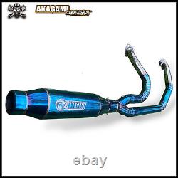 Stainless Steel Racing Exhaust Fits Harley FLTR Road Glide 98-09 Loud System