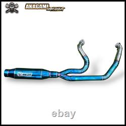 Stainless Steel Racing Exhaust Fits Harley FLTR Road Glide 98-09 Loud System