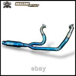 Stainless Steel Racing Exhaust Fits Harley FLTR Road Glide 98-09 Loud System