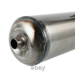 Stainless Steel Racing Exhaust Pipe For Honda DIO AF18 AF25 90cc-125cc /54.5mm