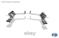 Stainless Steel Racing Exhaust System Mercedes E-Class W211 E500 Sedan 2x88x74mm