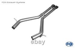 Stainless Steel Racing Exhaust System Mercedes E-Class W211 E500 Sedan 2x88x74mm