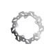 Stainless Steel Racing Rotor Rear Braking Wf7508 For 13-14 Bmw S1000r/r Hp4 Race