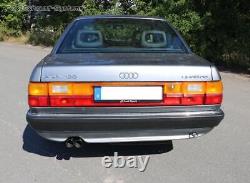 Stainless Steel Racing System From Kat Audi 100 Type C3 Quattro 2x63mm Round
