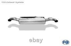 Stainless Steel Racing System Mercedes A45 AMG W176 for Orig. Tail Pipes