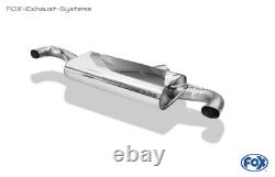 Stainless Steel Racing System Mercedes A45 AMG W176 for Orig. Tail Pipes