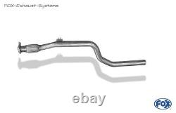 Stainless Steel Racing System Mercedes C Class W205 4-Zylinder for Orig. Endrohre