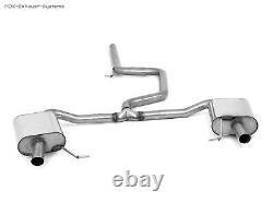 Stainless Steel Racing System Sport Exhaust Skoda Octavia Rs 245 5E Since 2017