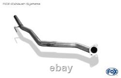 Stainless Steel Racing System for Hyundai Veloster for Original Endrohrausgang