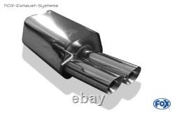 Stainless Steel Racing System from Cat BMW Z4 E89 Roadster 2x80mm Double-Walled