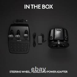 Stainless Steel Racing Wheel with Force Feedback for Ultimate Gaming Experience