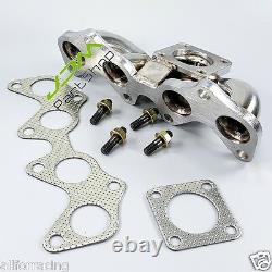 Stainless Steel Turbo Manifold Exhaust Header for Toyota Starlet EP82 EP91 4EFTE