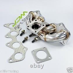 Stainless Steel Turbo Manifold Exhaust Header for Toyota Starlet EP82 EP91 4EFTE