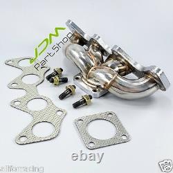 Stainless Steel Turbo Manifold Exhaust Header for Toyota Starlet EP82 EP91 4EFTE