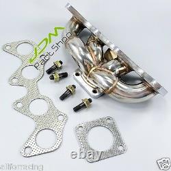 Stainless Steel Turbo Manifold Exhaust Header for Toyota Starlet EP82 EP91 4EFTE