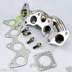 Stainless Steel Turbo Manifold Exhaust Header for Toyota Starlet EP82 EP91 4EFTE