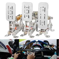 Stainless Steel USB Sim Racing Pedals for PC Games Fast Ship US 3PCS 2023 NEW 1N