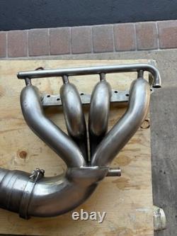 Stainless steel Mercruiser 525 marine racing header por side