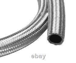 Summit Racing 230220 Hose Braided Stainless Steel -12 AN 20 ft. Length Each