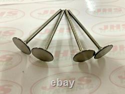 Suzuki SV650/SFV Stainless Steel Flat Face Racing EXHAUST Valves SET OF 4