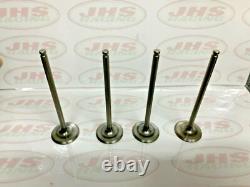 Suzuki SV650/SFV Stainless Steel Flat Face Racing EXHAUST Valves SET OF 4