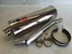 Suzuki Vanvan Rv200 Stainless Steel Oval Race Can Exhaust New