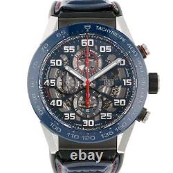 TAG HEUER Carrera Caliber Heuer 01 Red Bull Racing 45mm Stainless Steel/Leat