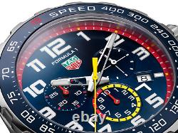 TAG Heuer Red Bull Racing Formula 43mm Quartz watch Bracelet Ref CAZ101AL. BA0842