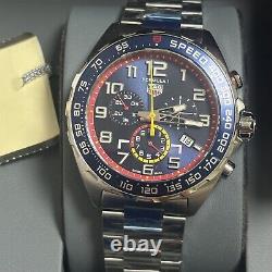 TAG Heuer Red Bull Racing Formula 43mm Quartz watch Bracelet Ref CAZ101AL. BA0842