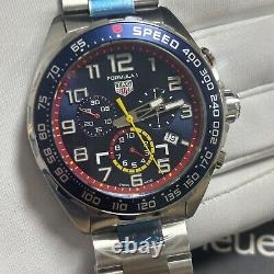 TAG Heuer Red Bull Racing Formula 43mm Quartz watch Bracelet Ref CAZ101AL. BA0842