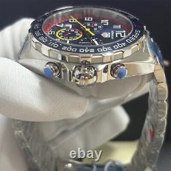 TAG Heuer Red Bull Racing Formula 43mm Quartz watch Bracelet Ref CAZ101AL. BA0842