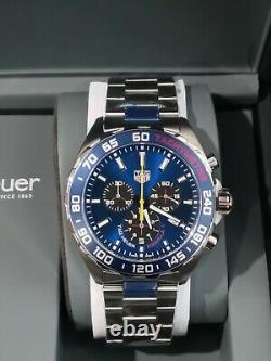 Tag Heuer 43mm F1 Qtz Chrono ASTON MARTIN RED BULL RACING EDITION CAZ101AB NEW