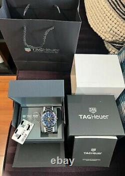 Tag Heuer 43mm F1 Qtz Chrono ASTON MARTIN RED BULL RACING EDITION CAZ101AB NEW