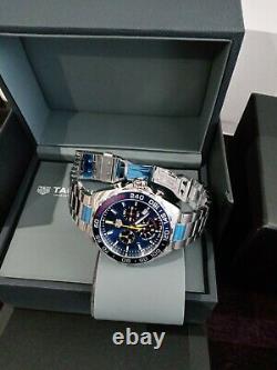 Tag Heuer 43mm F1 Qtz Chrono ASTON MARTIN RED BULL RACING EDITION CAZ101AB NEW