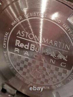 Tag Heuer 43mm F1 Qtz Chrono ASTON MARTIN RED BULL RACING EDITION CAZ101AB NEW