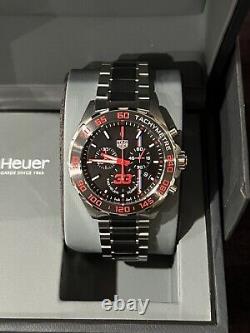 Tag Heuer 43mm F1 Qtz Chrono Red Bul Racing CAZ101U (#33 Max Verstappen) 99%