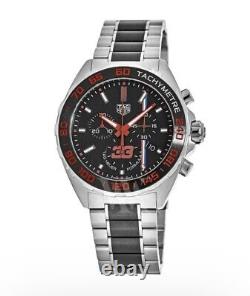 Tag Heuer 43mm F1 Qtz Chrono Red Bul Racing CAZ101U (#33 Max Verstappen) 99%