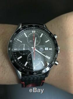 Tag Heuer Carrera Racing Chronograph Swiss Automatic Chrono Wrist Watch