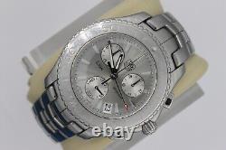 Tag Heuer Silver Mens Watch CJ1111. BA0576 Link Chronograph Racing Dive Sport SS